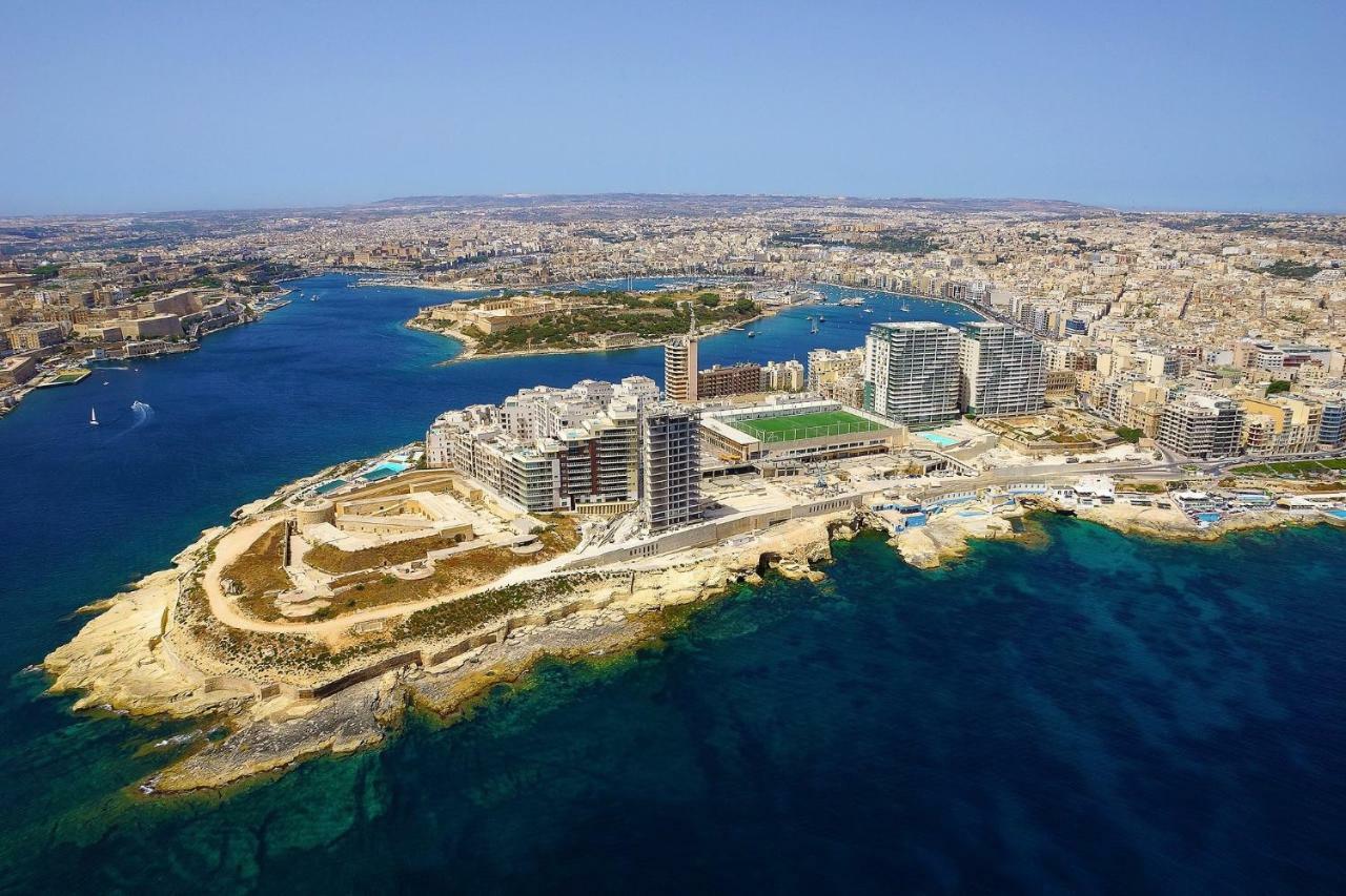 סליאמה Contemporary, Luxury Apartment With Valletta And Harbour Views מראה חיצוני תמונה